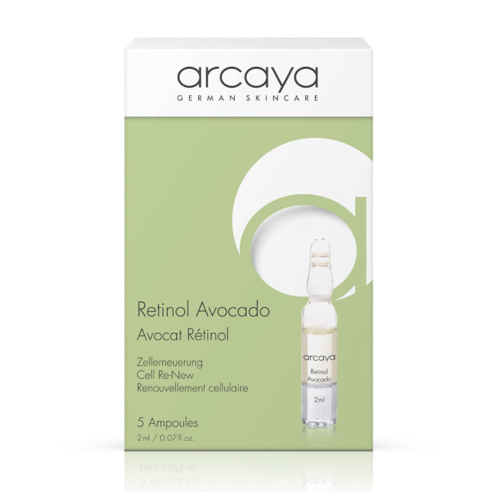 Retinol Ampullen mit Avocadoöl- Regeneration der Haut
