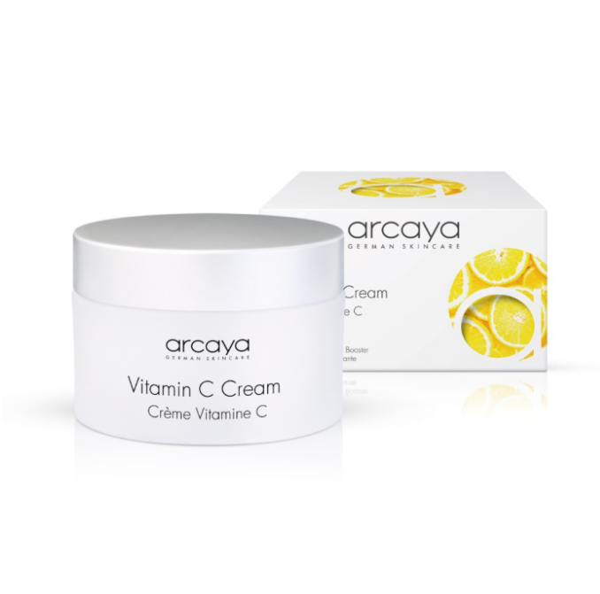 Vitamin C Creme gegen Pigment und Falten 